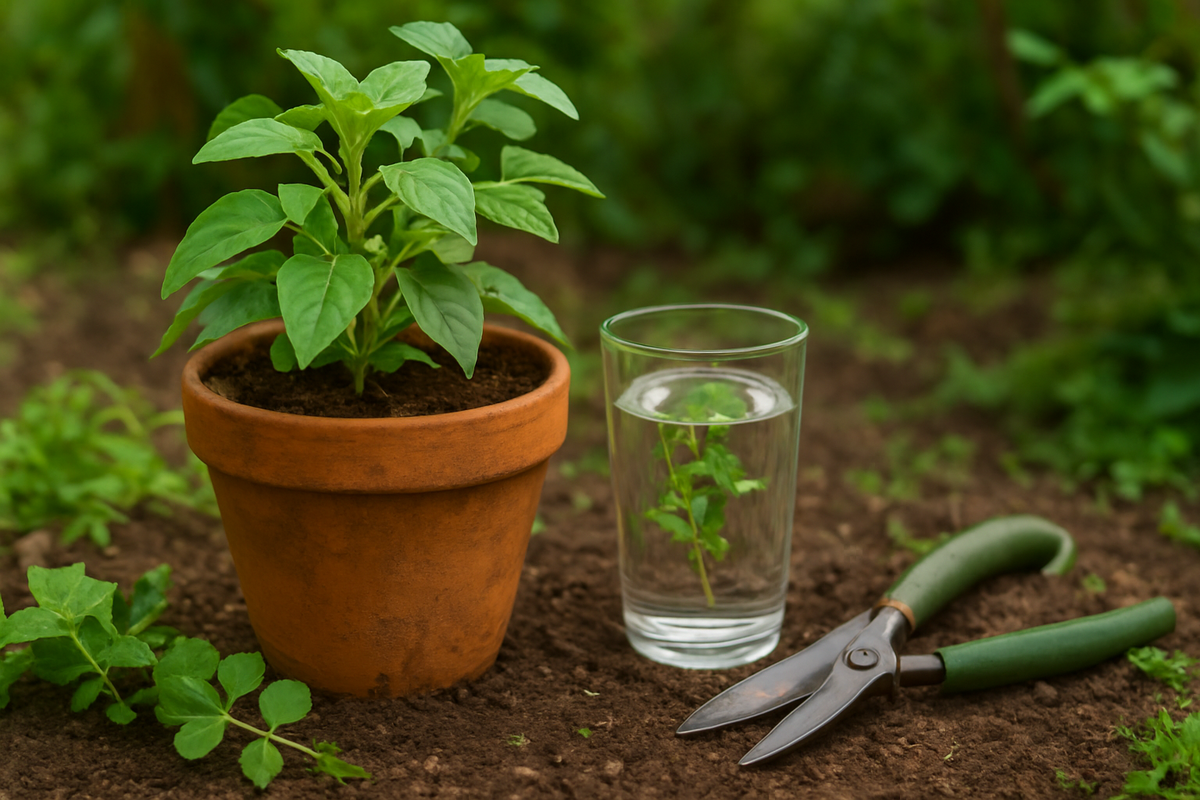 Garden Tools and Plant Cuttings.png