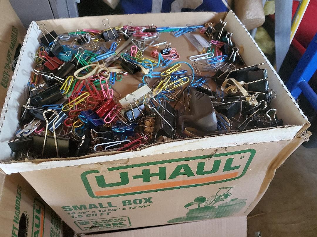 Paper clips pulled from files before burning, March, 2022.pdf.jpg
