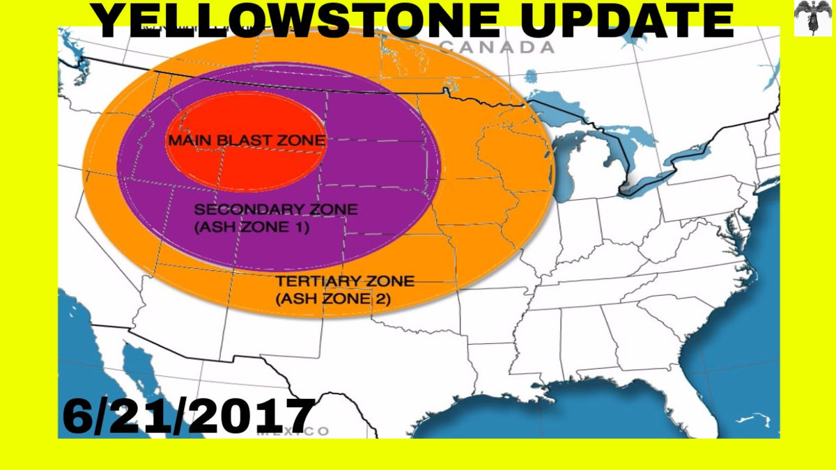 Kill Zone Yellowstone Supervolcano Map