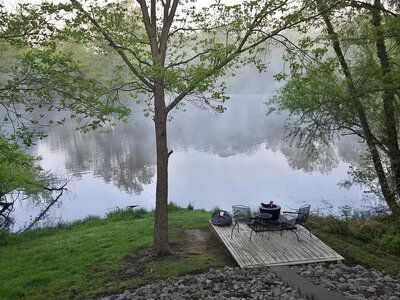 White Tail mist on the pond, 04-20-26, #3.jpg